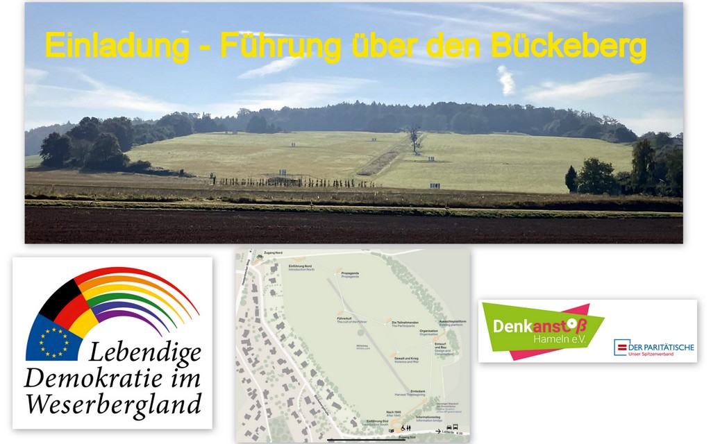 Einladung: Allianztreffen „Lebendige Demokratie“ mit Führung am Bückeberg. 11.06.2025 um 18.00 Uhr