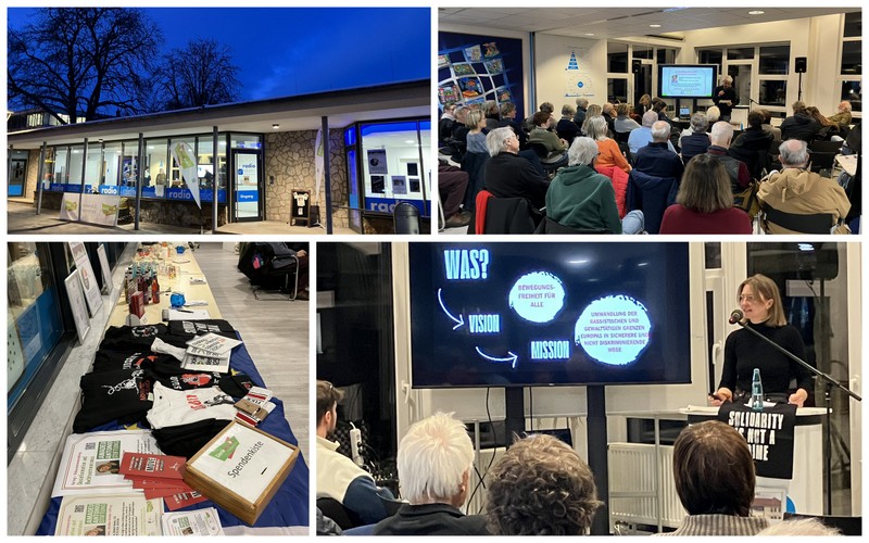 Fluchtschicksale/-schilderungen/-hilfe: Marie Reineke von no Name Kitchen berichtete